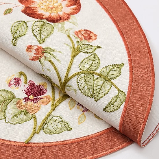 Lenox Butterfly Meadow Fall Embroidered 4-pc. Placemat
