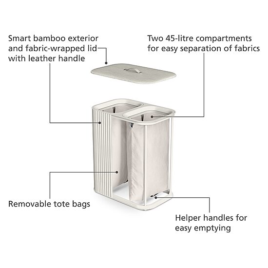 Joseph Joseph  Total Luxe Laundry Basket