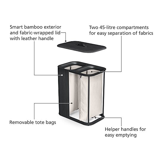 Joseph Joseph  Total Luxe Laundry Basket