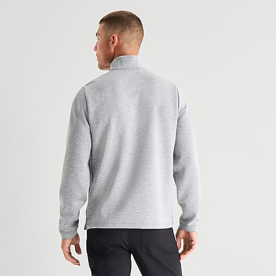 Stylus Mens Mock Neck Long Sleeve Quarter-Zip Pullover