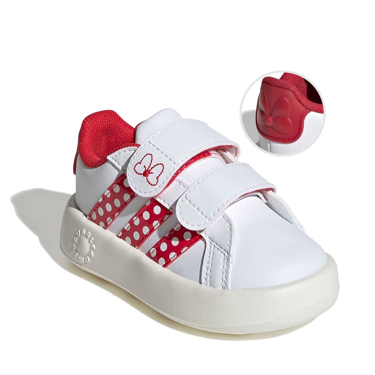 adidas Cloudfoam Grand Court Toddler Girls Minnie Mouse Sneakers