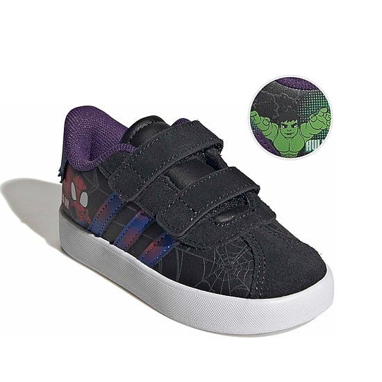 adidas Vl Court Toddler Boys Spiderman Sneakers