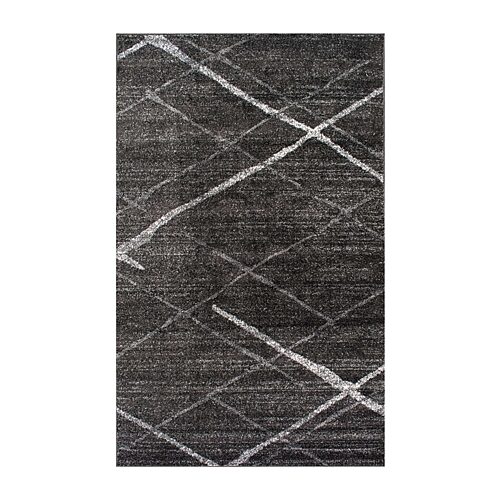nuLOOM Thigpen Contemporary Area Rug - 5' x 8' Dark Gray