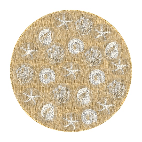 Liora Manne Shells Indoor Outdoor Rectangular Accent Rug