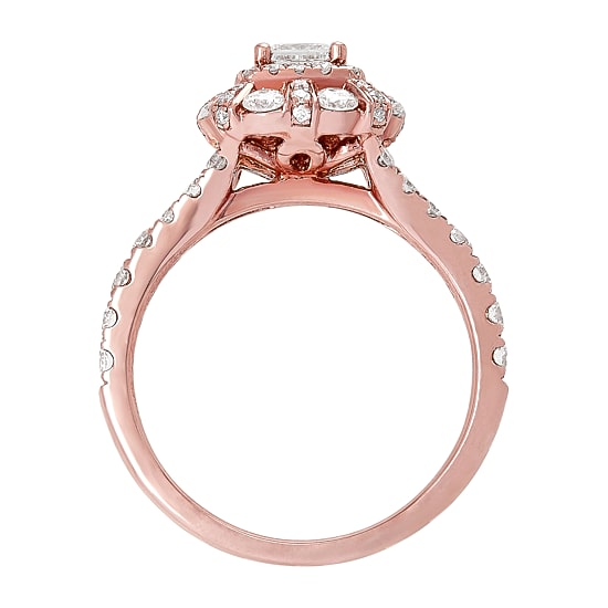 Limited Quantities! Womens 1 1/2 CT. T.W. Natural White Diamond 14K Gold Engagement Ring