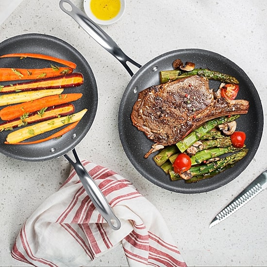 Granitestone 12’’ Nonstick Fry Pan with Stay Cool Handle