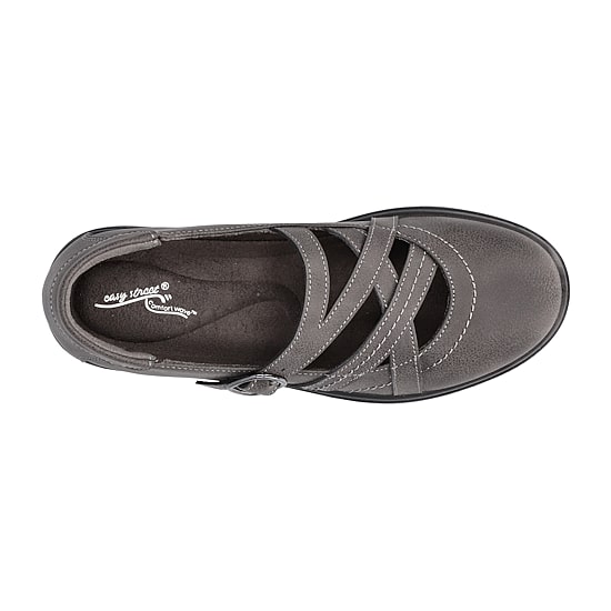 Easy Street Wise Womens Round Closed Toe Mary Jane Shoes