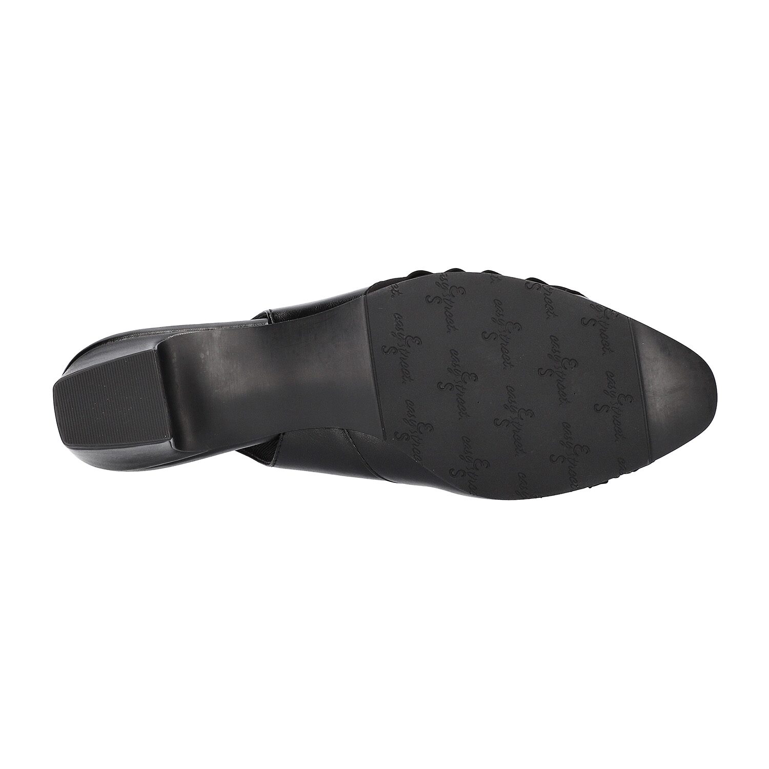 Easy Street Bates Womens Round Closed Toe Block Heel Pumps