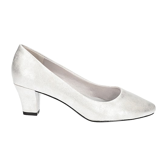 Easy Street Ballari Womens Round Closed Toe Stiletto Heel Pumps