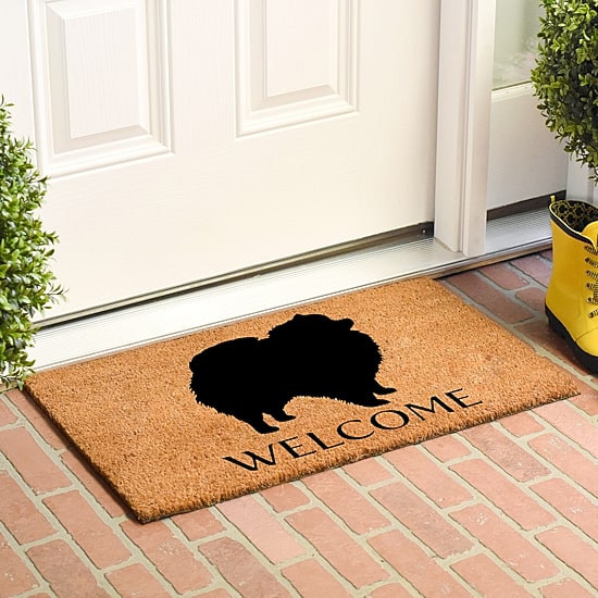Calloway Mills Pomeranian Outdoor Rectangular Doormat