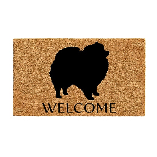 Calloway Mills Pomeranian Outdoor Rectangular Doormat
