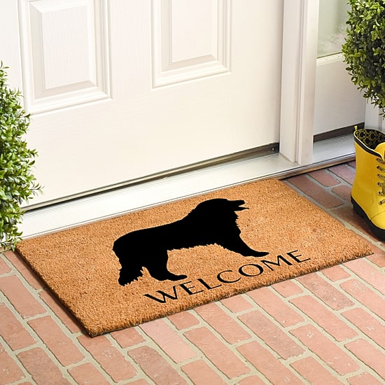 Calloway Mills Bernese Mountain Outdoor Rectangular Doormat