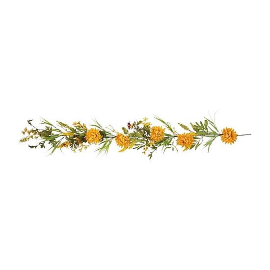 Northlight 5ft X 10in Peony Unlit Indoor Garland
