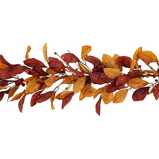 Northlight Berry And Oranges Harvest Unlit Christmas Indoor Garland