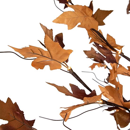 Northlight 6ft Led Maple Leaf Lighted Indoor Artificial Tree