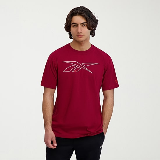 Reebok Mens Crew Neck Short Sleeve Active T-Shirt