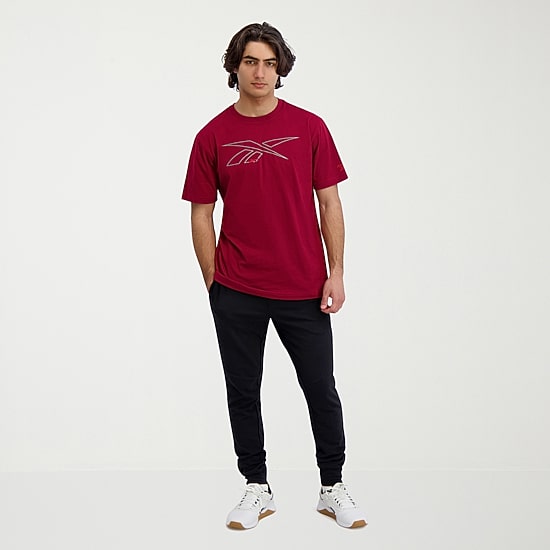 Reebok Mens Crew Neck Short Sleeve Active T-Shirt