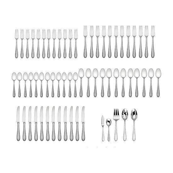 Lenox Haveson 65-pc. 18/10 Stainless Steel Flatware Set
