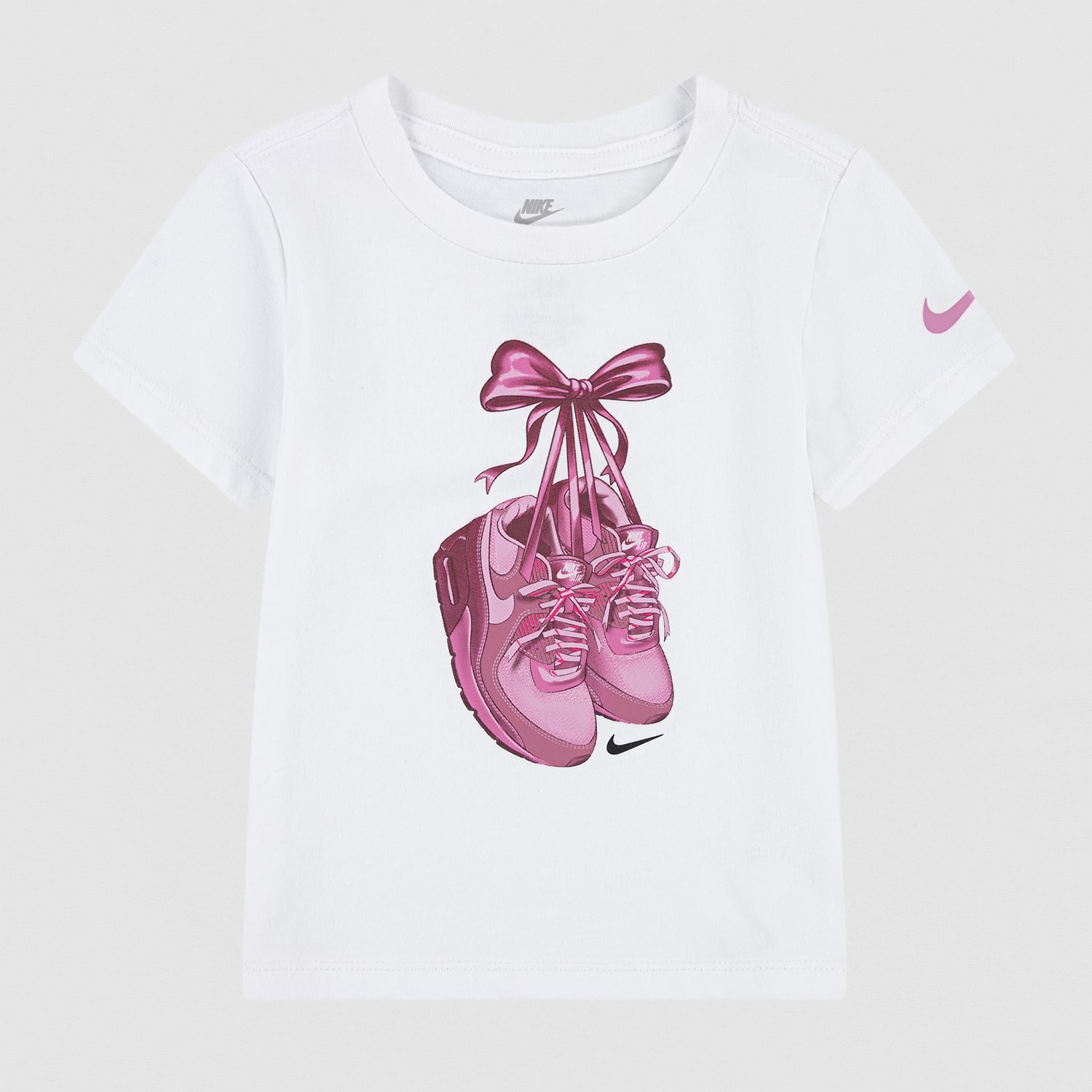 Nike Toddler Girls Crew Neck Short Sleeve Regular Fit Graphic T-Shirt