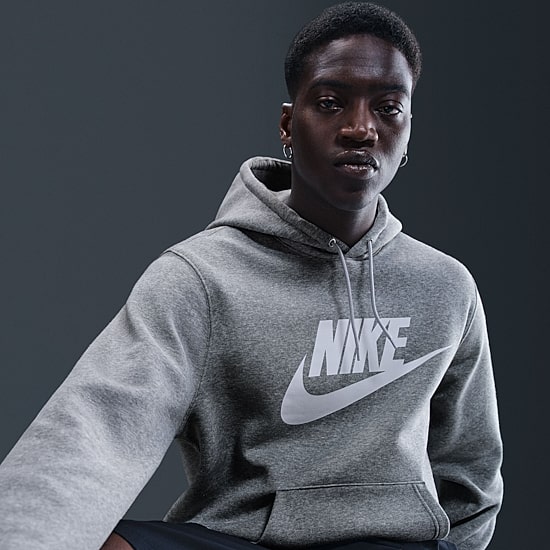 Nike Mens Long Sleeve Fleece Active Big and Tall Hoodie
