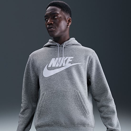 Nike Mens Long Sleeve Fleece Active Big and Tall Hoodie