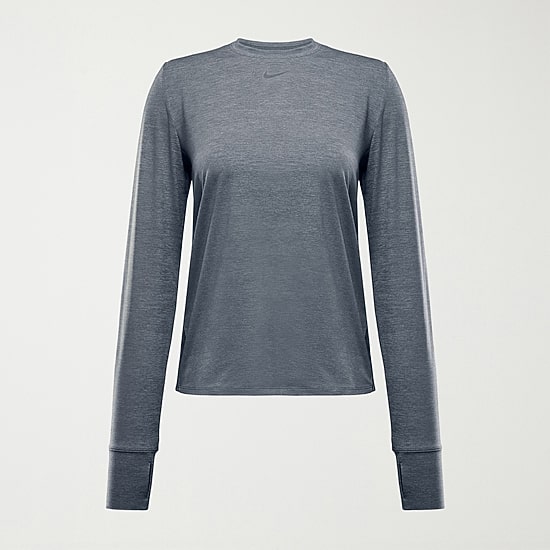 Nike Womens Crew Neck Long Sleeve Quick Dry Active T-Shirt