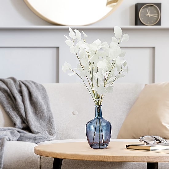 Elements Glass Vase Artificial Plant