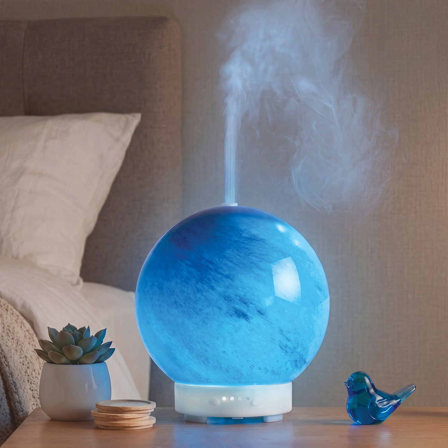Merkury Innovations 5.9" Diameter Usb Powered Oil Diffuser