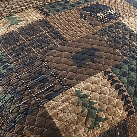 Your Lifestyle By Donna Sharp Brown Bear Cabin Sofa Protector