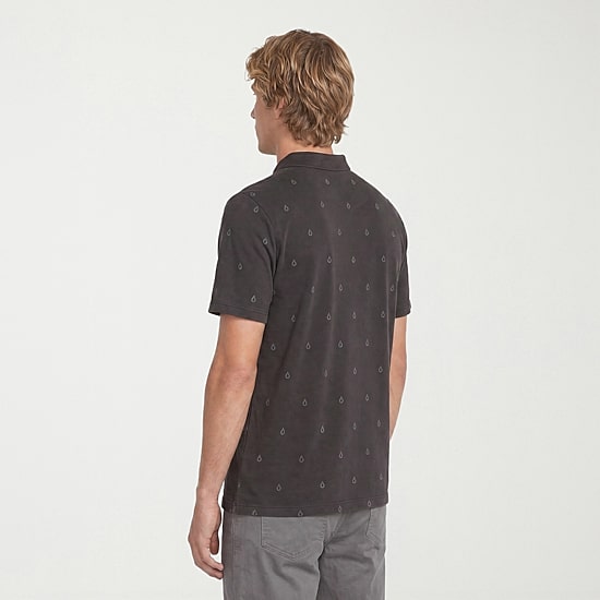 VOLCOM Mens Regular Fit Short Sleeve Polo Shirt