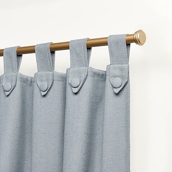 Nicole Miller Peterson Tab Top Light-Filtering Set of 2 Curtain Panel