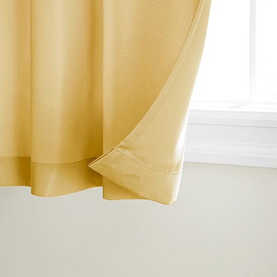 Town And Country Cabana Solid Grommet Top Light-Filtering Set of 2 Outdoor Curtain Panel