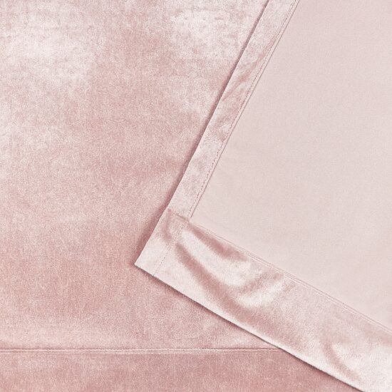 Exclusive Home Curtains Velvet Tab Top Light-Filtering Set of 2 Curtain Panel
