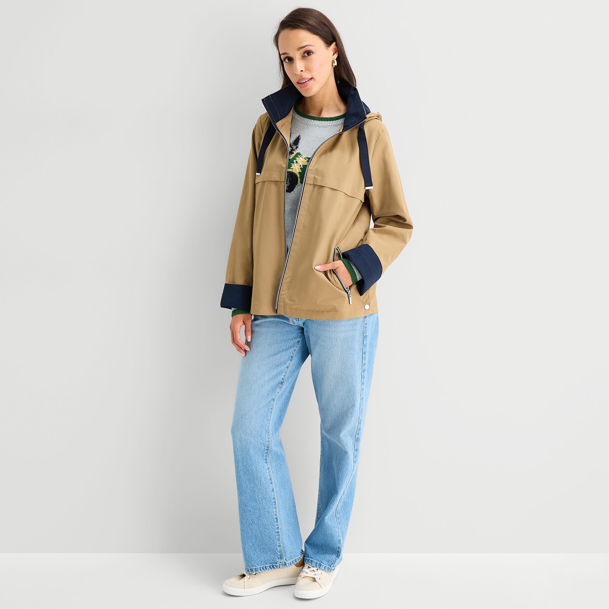 Gallery Womens Packable Midweight Raincoat