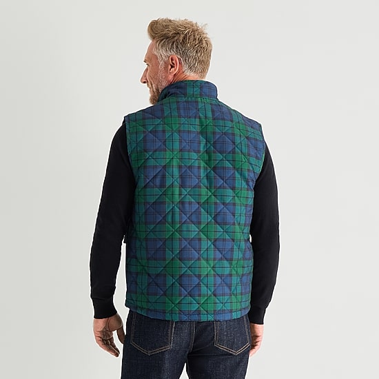 St. John's Bay Brushed Mens Heavyweight Quilted Vest