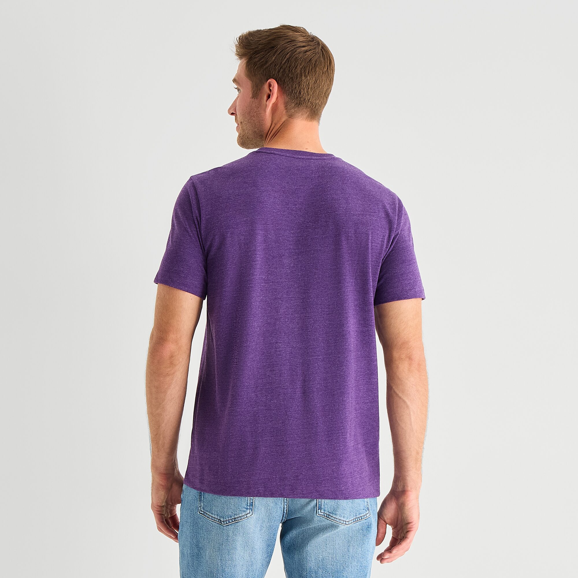 St. John's Bay Super Soft Mens Crew Neck Short Sleeve Stretch Fabric T-Shirt