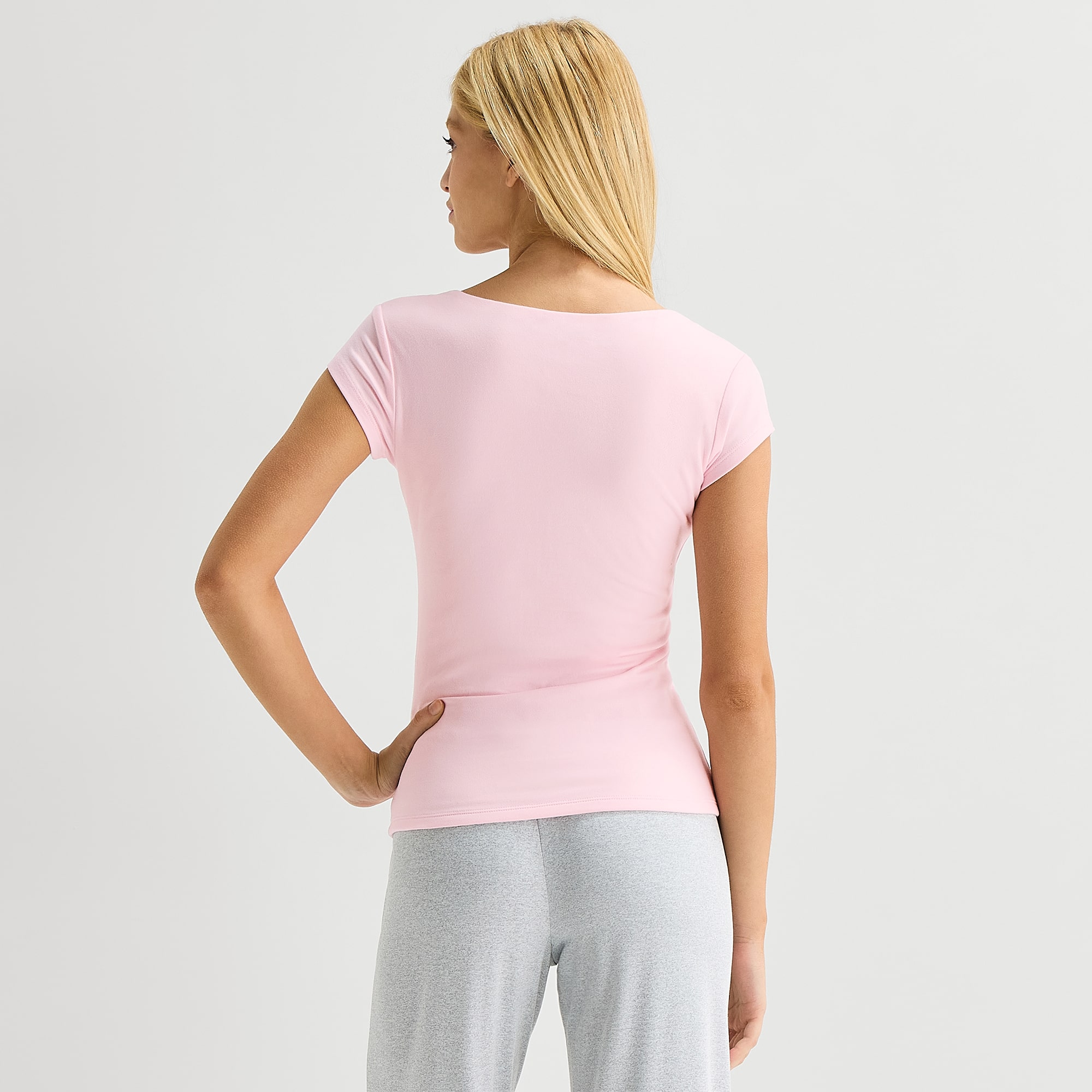 Forever 21 Womens Juniors V Neck Short Sleeve T-Shirt