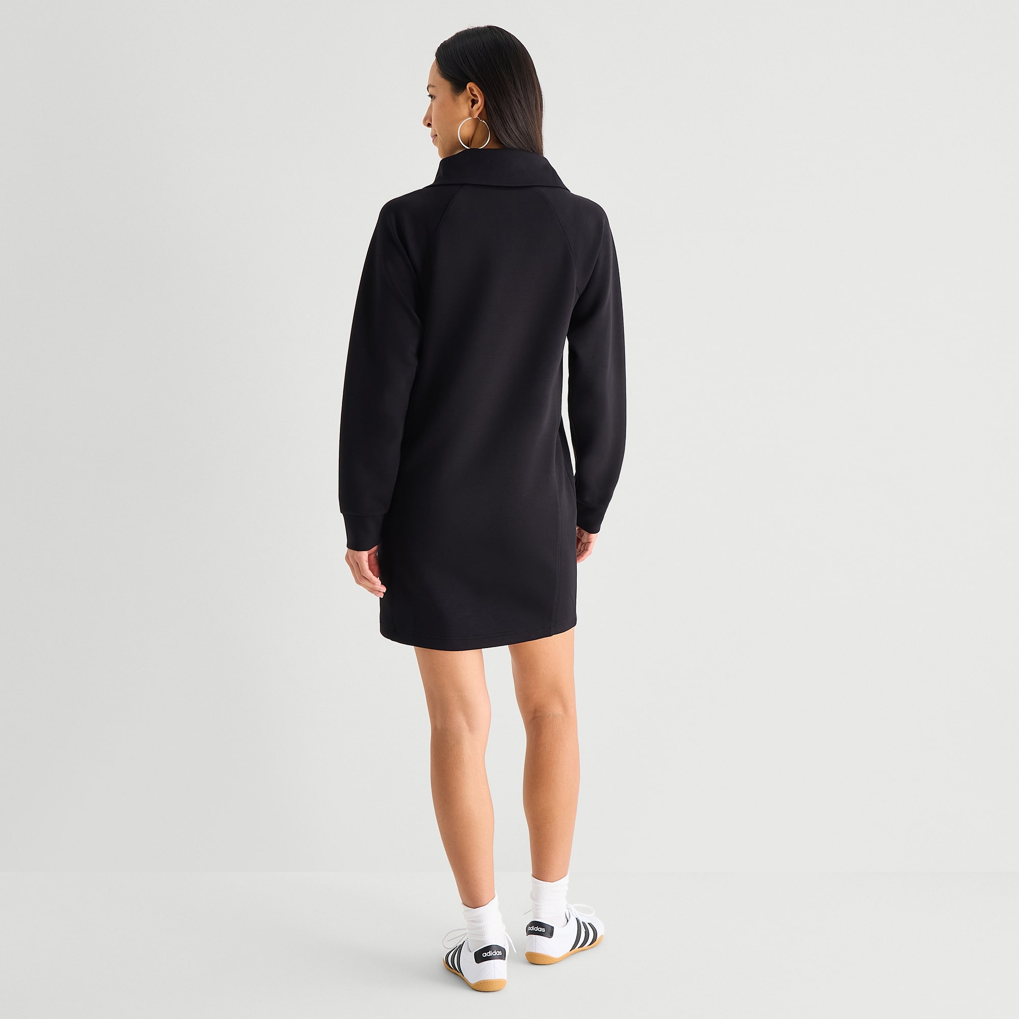 Stylus Womens Long Sleeve A-Line Dress
