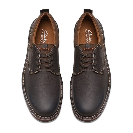 Clarks Eastridge Low Mens Round Closed Toe Oxford Shoes
