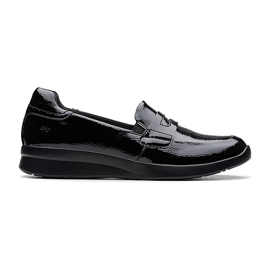Clarks Ellowyn Penny Womens Moc Closed Toe Loafers