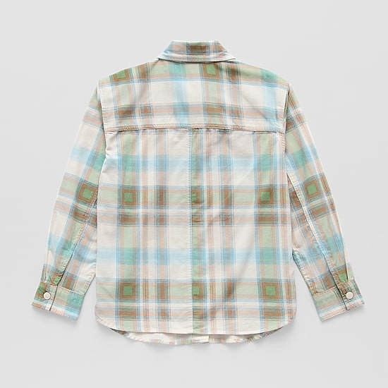 Thereabouts Little & Big Kid Girls Ultra Lightweight Shirt Jacket