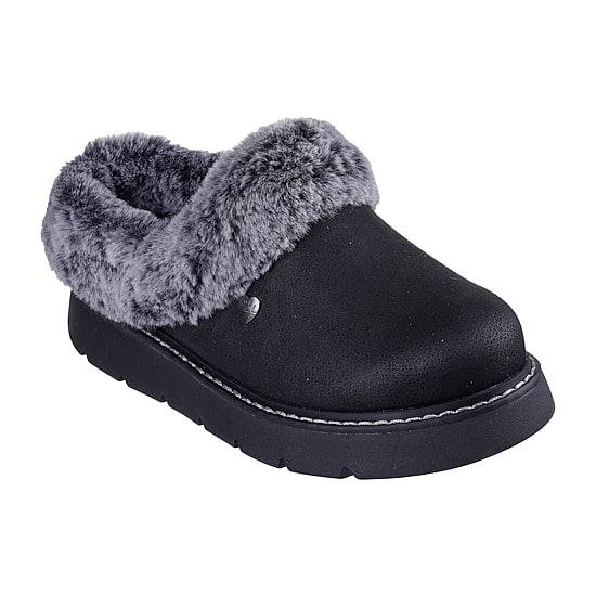 Skechers Bobs Keepsake Lite Cozy Blend Womens Memory Foam Slip-On Slippers