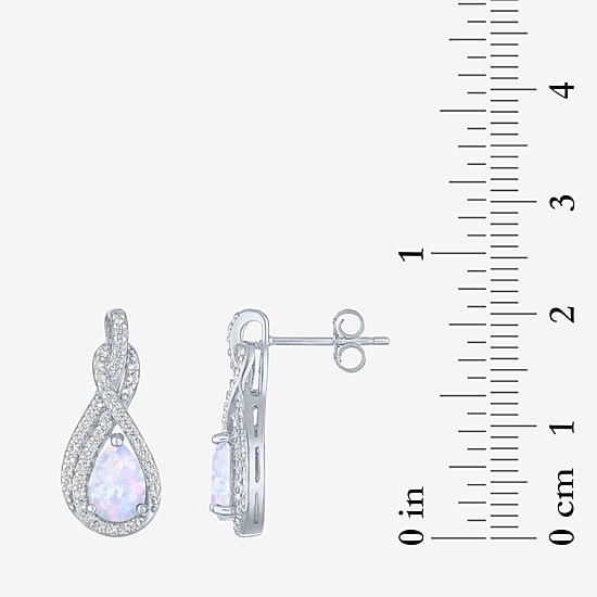 Gemstone Sterling Silver 2-pc. Pear Jewelry Set