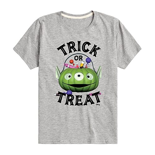 Disney Collection Little & Big Kid Boys Crew Neck Short Sleeve Regular Fit Toy Story Graphic T-Shirt, X-large, Gray
