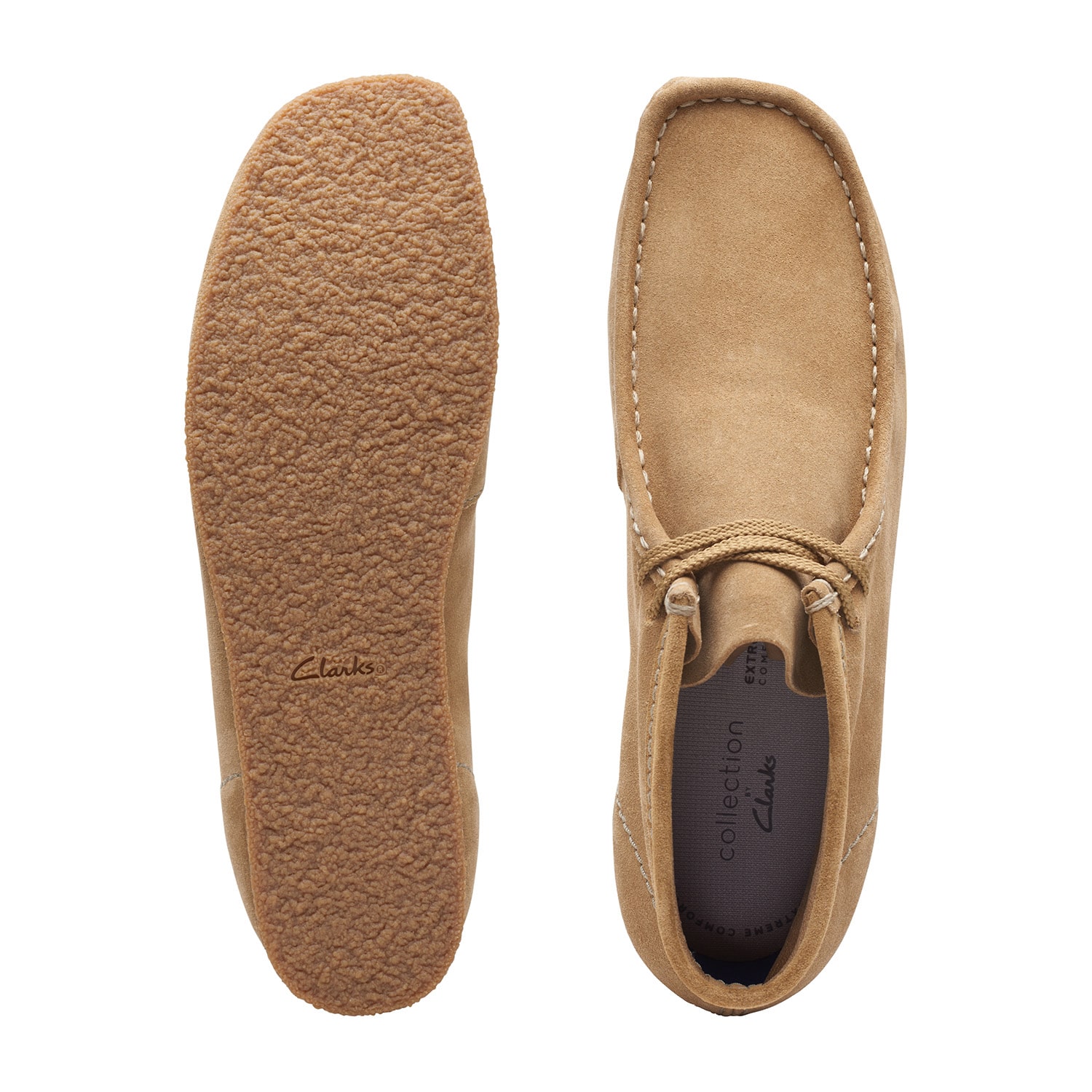 Clarks Mens Shacre Flat Heel Chukka Boots