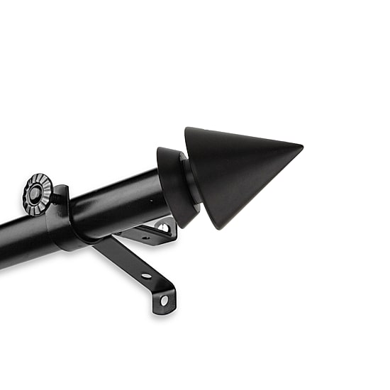 Rod Desyne Cone 13/16 IN Adjustable Curtain Rod