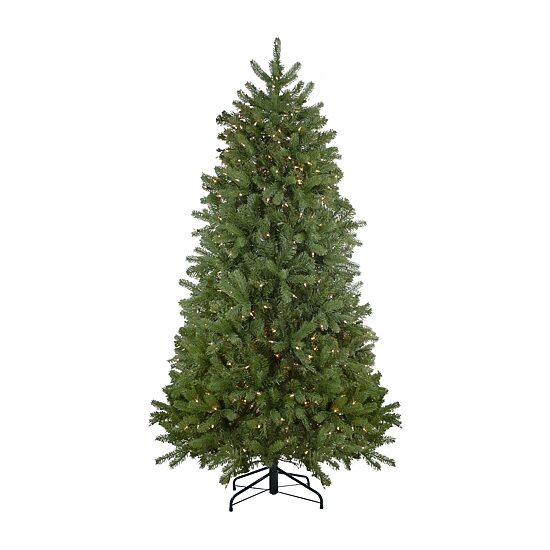 7.5' Pre-Lit Palisades Fir Artificial Christmas Tree - Clear Lights