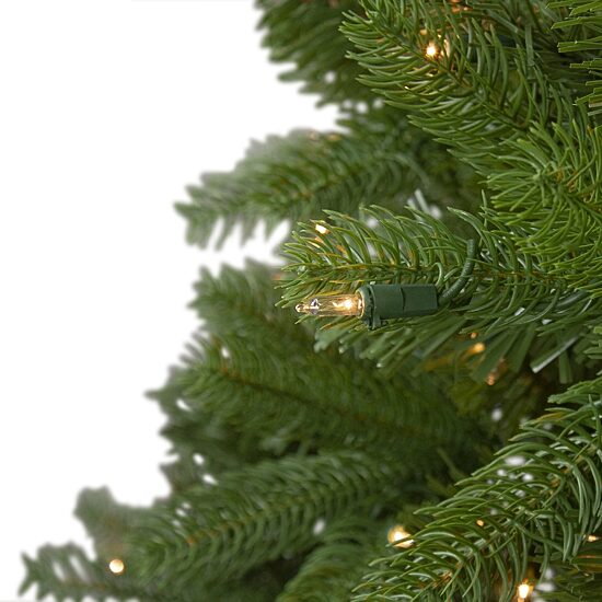 7.5' Pre-Lit Palisades Fir Artificial Christmas Tree - Clear Lights