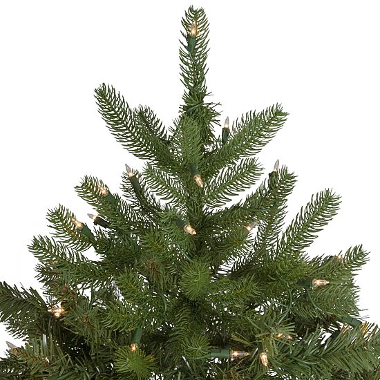 7.5' Pre-Lit Palisades Fir Artificial Christmas Tree - Clear Lights