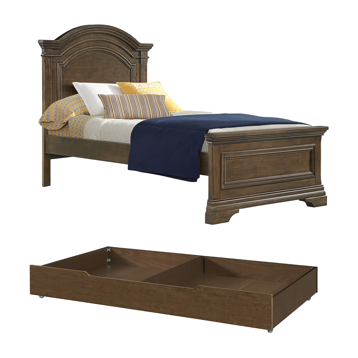 Westwood Design Olivia Twin Bed with Trundle